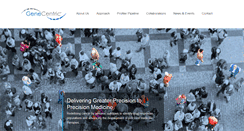 Desktop Screenshot of genecentric.com